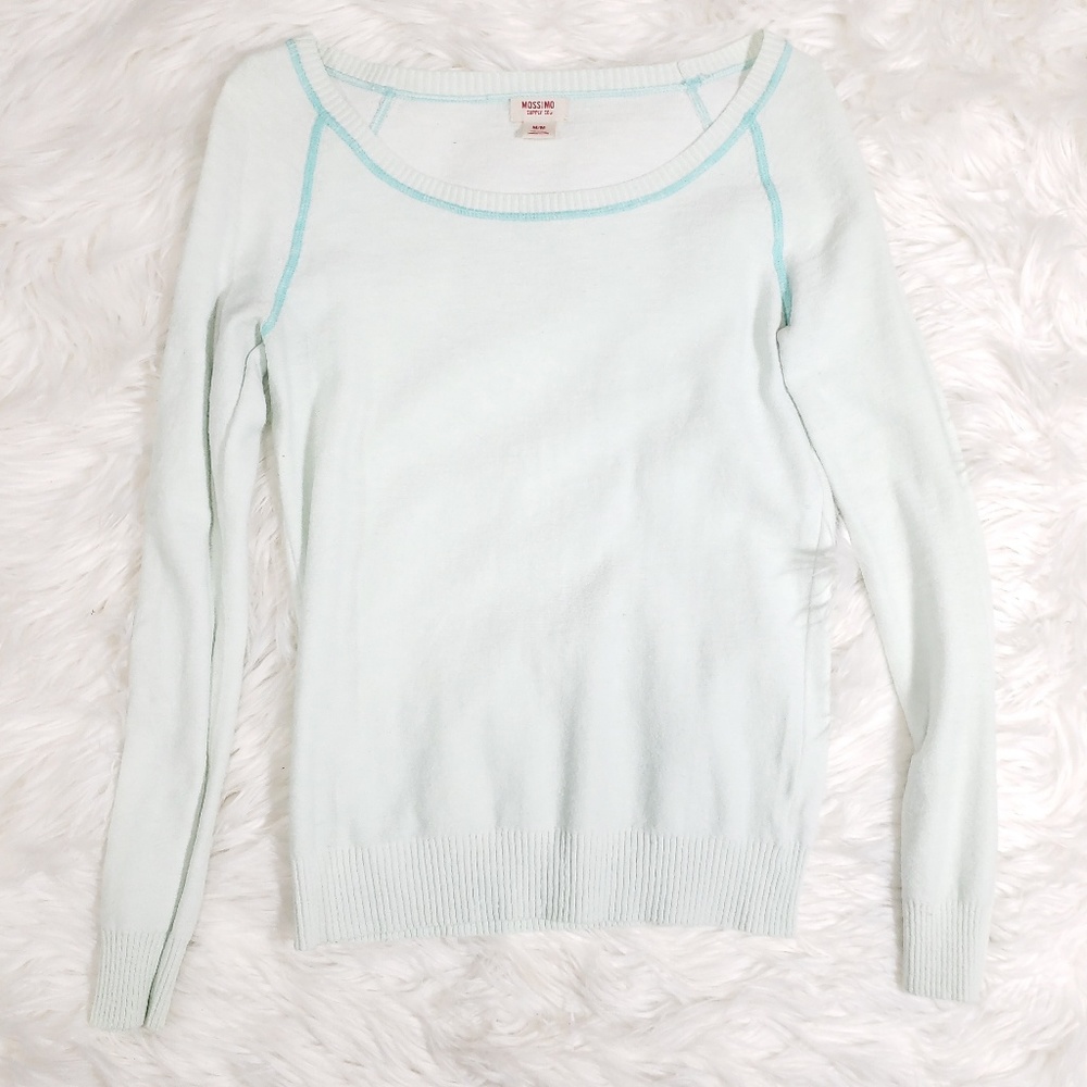 Mint green sweater